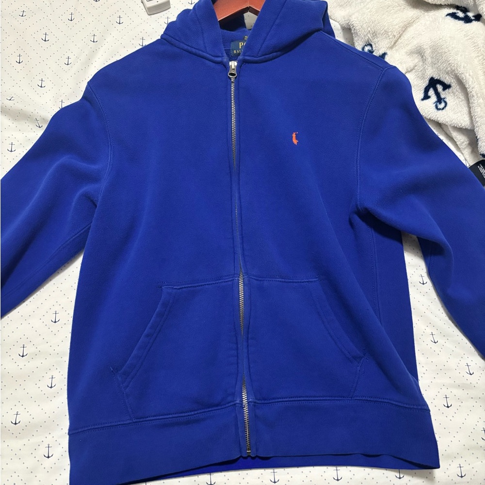 Polo by Ralph Lauren Kids Blue Hoodie